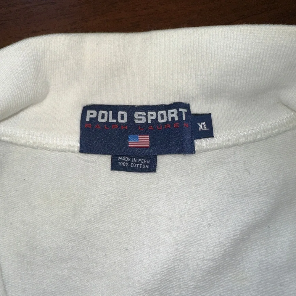 Vintage 90s Polo Sport RL-67 Quarter Zip Sweatshirt Pullover XL